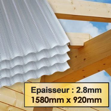 Polycarbonate ondulé niz d'abeille