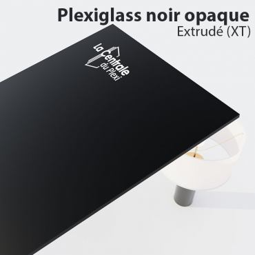 Plaque Plexiglass Noir...