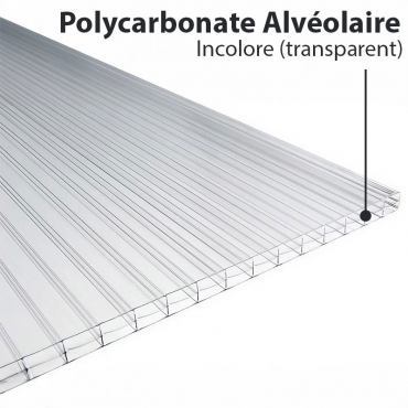 Plaque polycarbonate...
