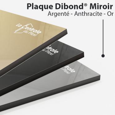 Plaque Dibond Miroir