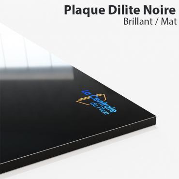 Plaque Dilite Noire