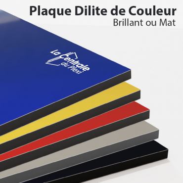 Plaque Dilite de Couleur