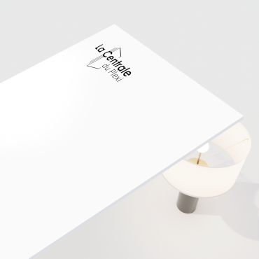 Plexiglass blanc opaque