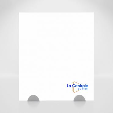 Plexiglass blanc opaque