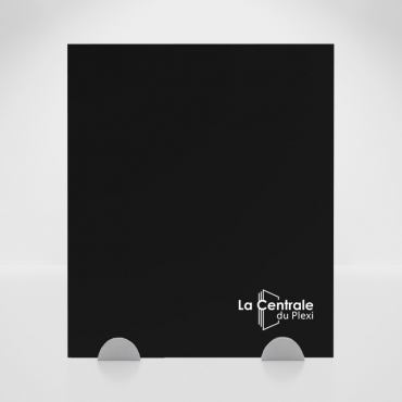 Plexiglass noir opaque