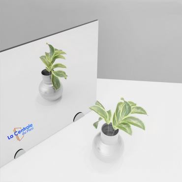 Plexiglass miroir sans tain