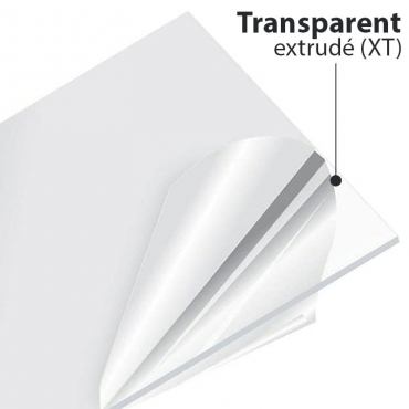 Plaque Plexiglass incolore...