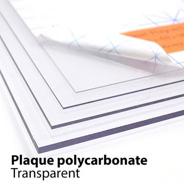 Plaque polycarbonate...